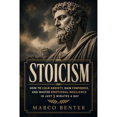 Stoicism Audiolibro Por Marco Benter, Marco Aurelio arte de portada