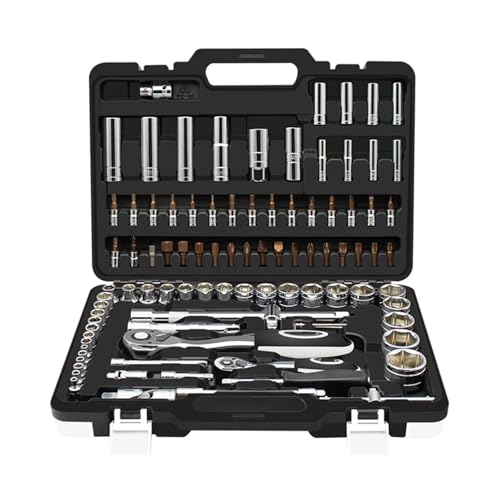 Kit de herramientas combinado 53 piezas para reparación de autos miniatura 4