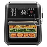 Grundnahrungsmittel und Familienhelfer Intelligente Heißluftfritteuse, ölfreie elektrische Fritteuse, Pommes Frites, Heißluftfritteuse, digitale Steuerung, voreingestellte Hähnchenküche, Haushalt