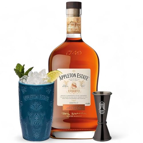 Appleton Estate 8 Year Old Rum Mai Tai Tiki Cup & Jigger Gift Set 70cl