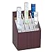Adir Corp. ADI628 628 Upright Roll File Corrugated Box with 20 Slots, Walnut Wood Grain