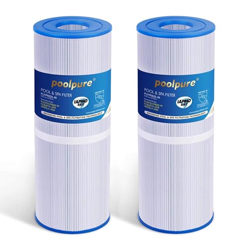 POOLPURE 2 stück Spa Hot Tub Filter 4-Unzen-Filtermedien Ersatz für Unicel C-4326 Pleatco PRB25-IN Filbur FC-2375 (rechnung vorhanden)