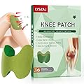 36Pcs Knee Patches,Wormwood Extract Sticker 8-Hour Heat Patches of Joint for Knee, Back, Neck, Shoulder
