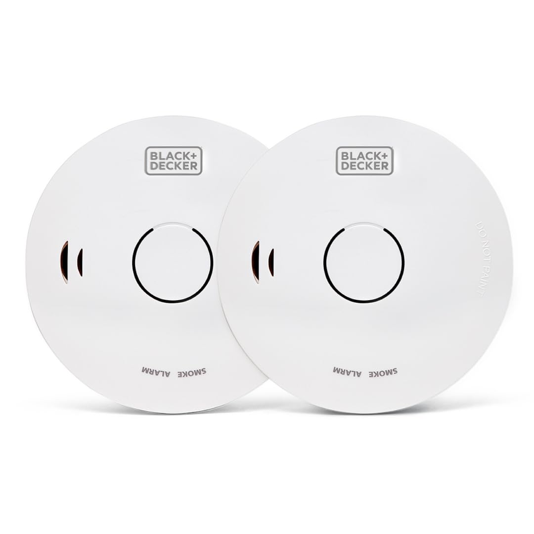 BLACK+DECKER - Smoke Alarm, 2-Pack