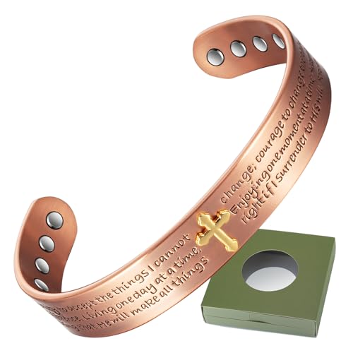 Wollet Kupfer-Magnetarmband CPB-2053-FBM für Damen