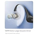 Open Ear Sport Headphones, Soft Silicone Wireless Bone Conduction Earphones, Powerful Bass, 10H Lasting, Multipoint Capable, Quick Charge, Built-in 32GB MP3 - Image 5