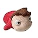 fangzhuo Peluche Giappone Cartone Animato Ponyo sulla Scogliera Ponyo Principessa Morbido Peluche Bambola Studio Ghibli 16 Cm Regalo