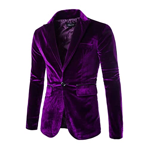 Blazer en velours homme noir pour mariage dîner et soirée chic