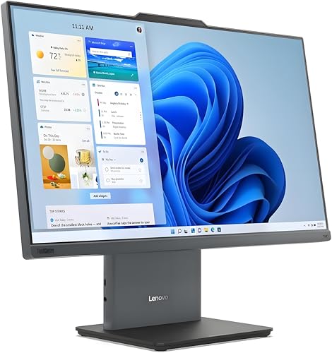 Image of Lenovo ThinkCentre Home & Business All-in-one Computer, 23.8 inch FHD IPS Display, Intel Core i5-13420H Processor, 64GB DDR5 RAM, 2TB PCIe SSD, Wi-Fi 6, Webcam, USB-C, HDMI in&Out, Windows 11 Pro