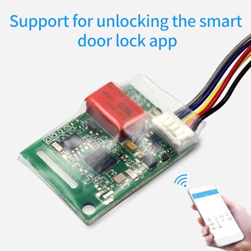 Módulo de bloqueo TTLOCK con relé de salida para control de acceso remoto eficiente 7