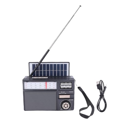 Radio solar portátil AM FM SW Bluetooth Pomya miniatura 5