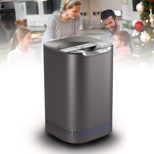 Electric Food Waste Processor, 700W Intelligent Waste Kitchen Composter, 2.5L Capacity Countertop Automatic Food Waste Cycler, Convert Rubbish To Compost With Low Noise And Quiet Design (Grey)