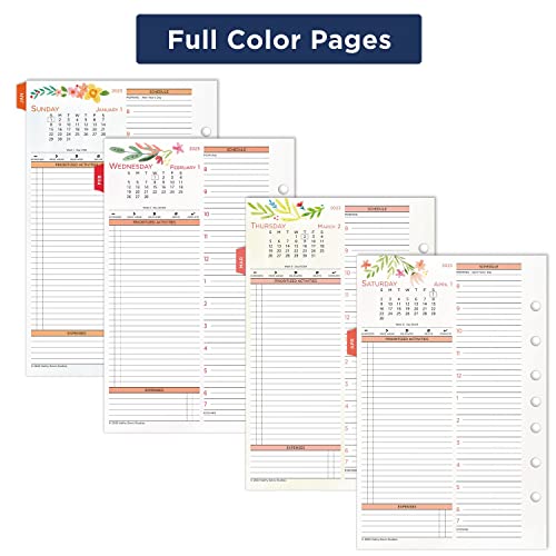At-A-Glance 2023 Daily & Monthly Planner Refill, 5-1/2" X 8-1/2", Size 4, Desk Size, Kathy Davis (Kd81-225) #TOP6