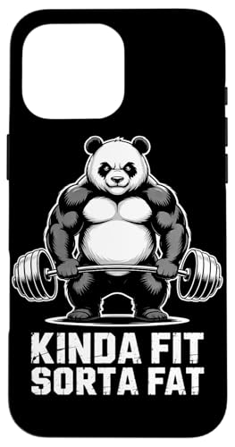 Kinda Fit Sorta Fat Funny �W�� �p���_ ���[�N�A�E�g �E�G�C�g���t�e�B���O �X�}�z�P�[�X iPhone 16 Pro Max �p