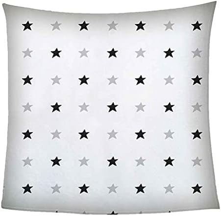 RLSRNC Blanket Flannel Fleece Throw Blanket Black Small Star Print Soft Fluffy Throws Lightweight Fuzzy Cozy Blankets for Couch Sofa or Bed Super Cozy and Comfy for All Seasons 51.1 "x 59"