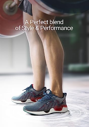 Image of ASIAN Men's TWINSPRING-02 Sports Running Shoes with Ultra Bounce,Twinspring Technology Lightweight TPU & TPR Sole with Memory Foam Insole Casual Sneaker Shoes for Men's