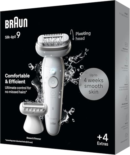 Image of Braun Silk.epil 9 Epilator for Women, 9-041, Silver
