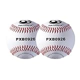 PHINIX Synthetic Leather Baseballs for Practice Recreation Use and Casual Games (Bag of 2)