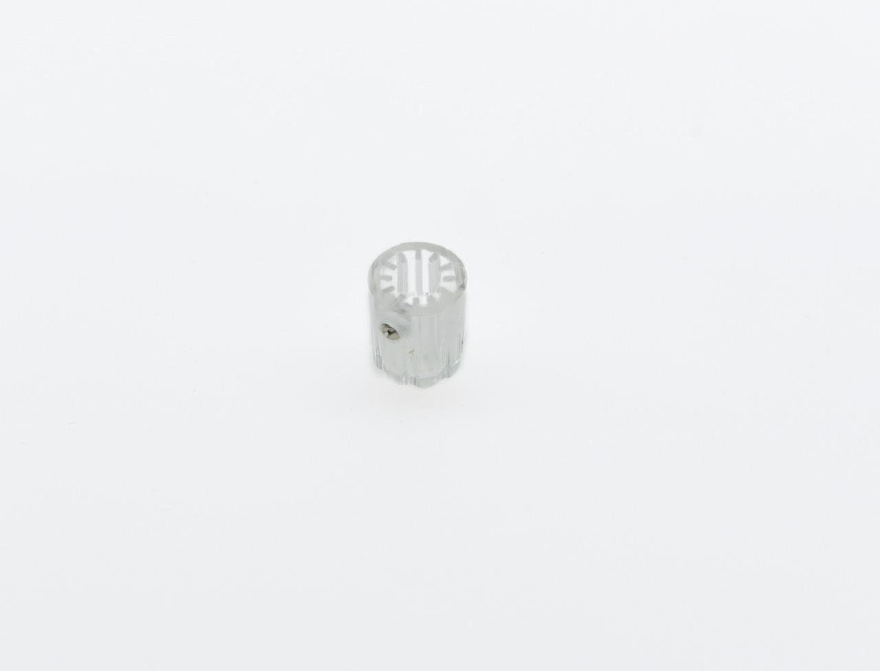Dopro 10pcs Clear Guitar Scalloped Edge Amplifier Knob Transparent Cylinder Effect Pedal Knobs, Clear/Transparent - Image 3