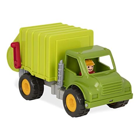 Battat BT2512Z Lime Green Garbage Truck Toy Cover