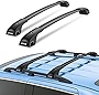 KYX Roof Rack Cross Bars for 2014-2022 Renegade, Aviation Aluminum Crossbars Matte Black for Bike Luggage Rack Kayak Snowboard