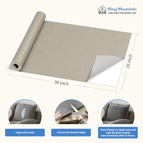image for KING MOUNTAIN Canvas Repair Patch 16×30 Inch Self-Adhesive Waterproof