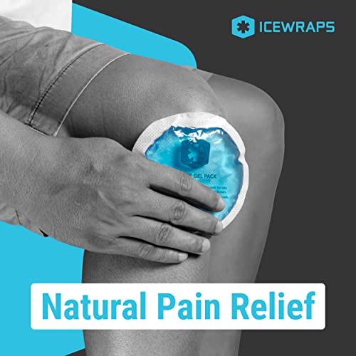 ICEWRAPS Reusable Multipurpose Gel Ice Packs in 4 Sizes - Hot Cold Pack for Kids Injuries, First Aid, Sport Injuries, Breastfeeding, Wisdom Teeth, Muscle and Joint Pain Relief - 7 pack - Thumbnail 7