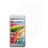  5x Pellicola Proteggi Schermo Trasparente per ARCHOS 50 Cobalt 5.0\