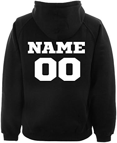 Interstate Apparel Men’s Personalized Athletic Sports Team Black Pullover Hoodie Sweater Black Interstate Apparel Men’s Personalized Athletic Sports Team Black Pullover Hoodie Sweater Black