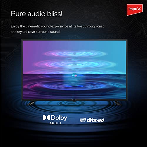 Image of Impex 32 inch Smart TV (80 cm) Google Certified Smart Android 9 HD Ready LED TV Grande, HDR10 with Dolby Audio, Bluetooth 5.0, 1 Years Doorstep Warranty, Storage Memory 8GB and 1GB RAM
