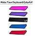 Fat Wrist Pad 17 is a 4 X 17 X 0.75 Inch Wrist Rest for Standard Keyboards and Full Length Mechanical Keyboards (Pink)