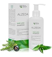 ALZEDA Shampoing anti-chute de cheveux 200 ml avec biotine, romarin, vitamine C, B12, complexe B,...