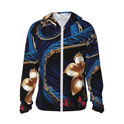 Veste à capuche anti-UV de randonnée et running zippée avec poches pratiques