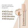 LUNA Long-Lasting Fixing-Fit Tip Concealer (#01 Vanilla) Korean Makeup, Buildable Coverage & Semi-Matte Finish, Under Eye & Dark Circles with High Adherence, 0.26 Oz