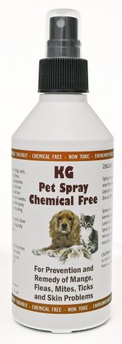 KG Pet Spray 250ml for Mange, Fleas & Ticks