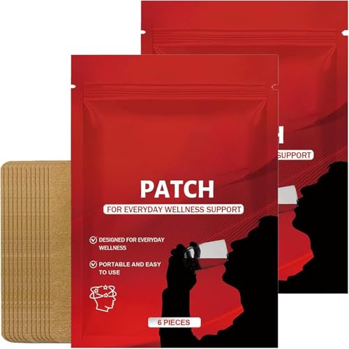 Kunnozz Soberra Patches Transdermal Wellness Patch with Kudzu Extract Magnesium B Vitamins & Milk Thistle 2 Pack 12 Patches (2)