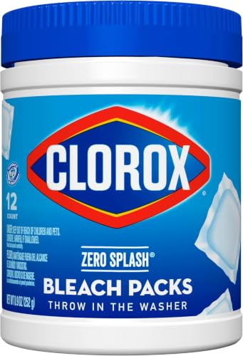 Image of Clorox Control Bleach Packs Regular Laundry Packs, 12 Count (Pack of 6)