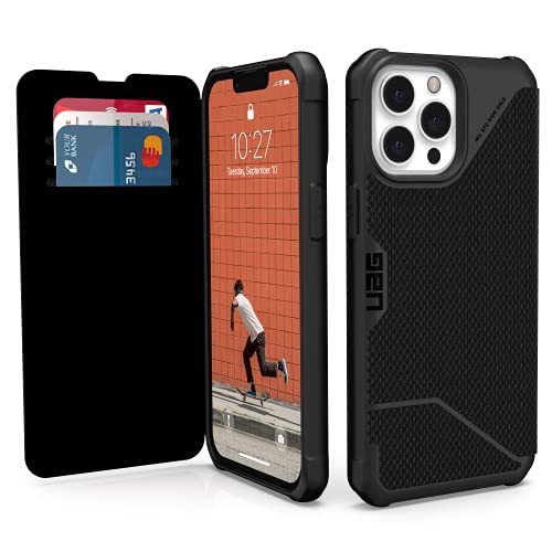 Étui iPhone 13 Pro Max robuste UAG protège écran avec porte-carte