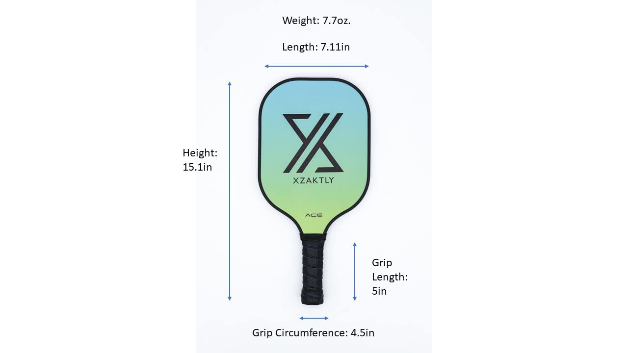 Amazon.co.jp: Pickleball カーボンファイバーパドル - XZAKTLY - ACE
