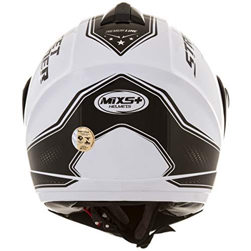 Capacete Mixs Captiva Street Rider 60 Branco