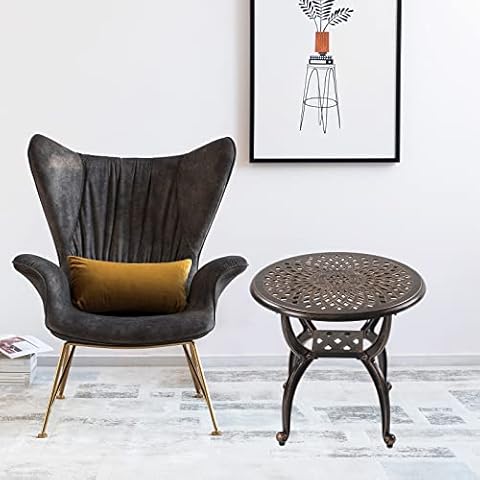 C/G Outdoor Side Tables, Copper Cover