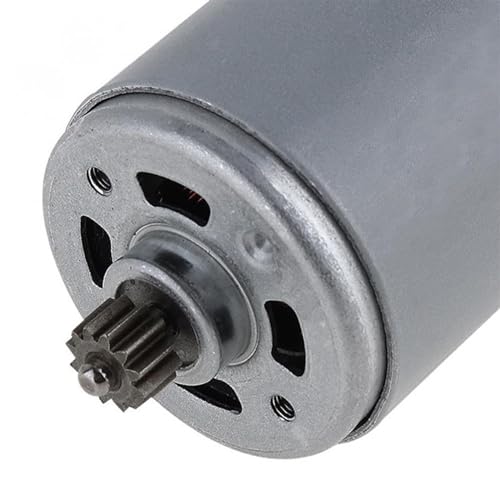Engranaje de motor RS550 con piñón de 9 dientes Mod 1 para taladro inalámbrico 5