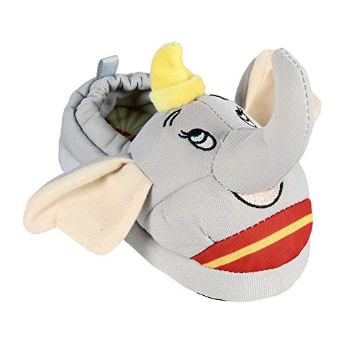 CERDÁ LIFE'S LITTLE MOMENTS Zapatillas DE CASA 3D Disney Dumbo, Niños, Gris (Gris C13), 25/26