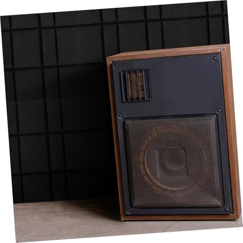 12 Piezas Paneles Acústicos de Cabeza de Hongo de Alta Densidad Auto-adhesivos para Aislamiento y Absorción de Sonido en Estudios con Diseño a Rayas Dobles Negro miniatura 7