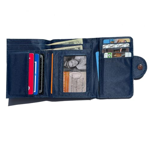 Image of Big Skinny Women's Trixie Tri-Fold Slim Wallet, Holds Up to 30 Cards