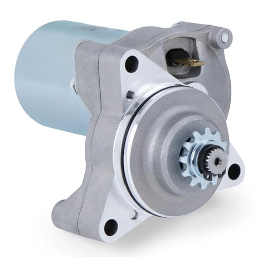 Image of Haran Self Starter Motor Assembly Compatible Hero Passion Pro (New /Old) /Splendor Pro /Splendor Plus /HD Deluxe /CD Deluxe /HF Deluxe /NXG /Centuro