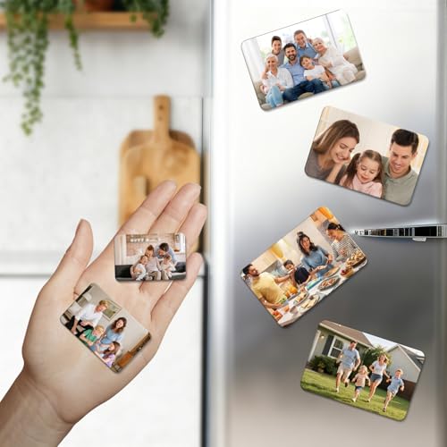 3 Imánes Decorativos Personalizados Rectangulares