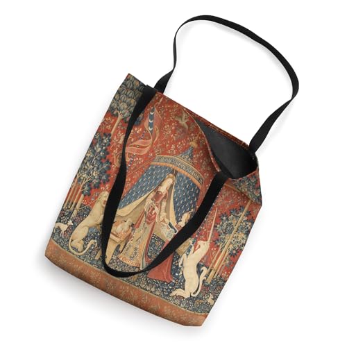 Lady And The Unicorn Tapestry Tote Bag miniatura 2