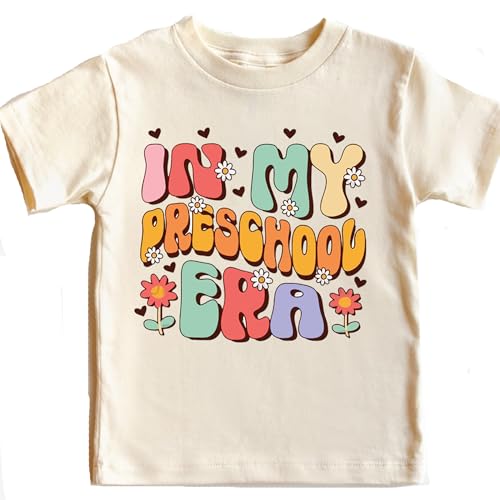 In My Preschool Era Shirt, Preschool Vibes T-Shirt, First Day of School Shirt, Back to School Shirt, Preschool Toddler Tee