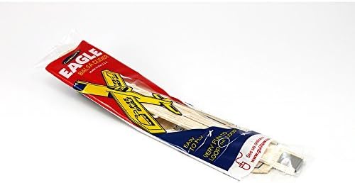 Guillows Balsa Airplane Eagle Glider Plane Toy - Party Favor Lot Of 6